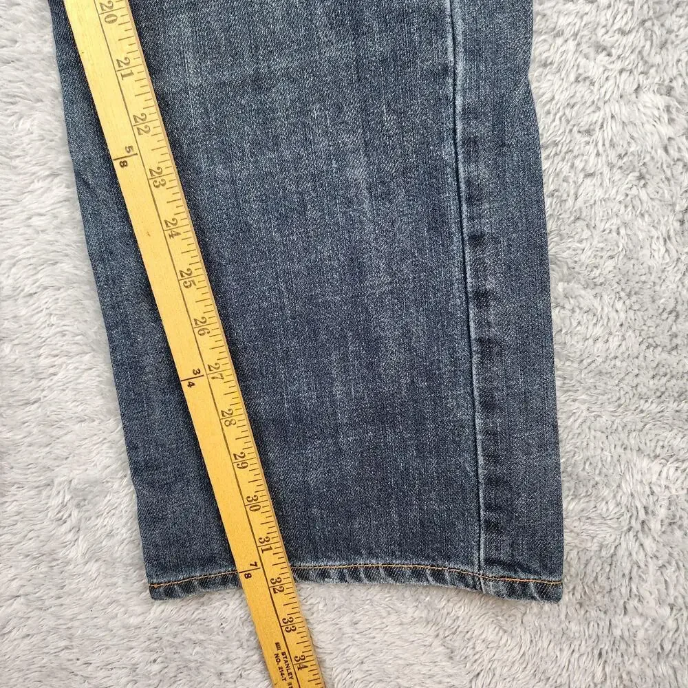 Lucky Brand 361 Vintage Straight Jeans Mens 32x31 Blue Medium Wash Denim Casual